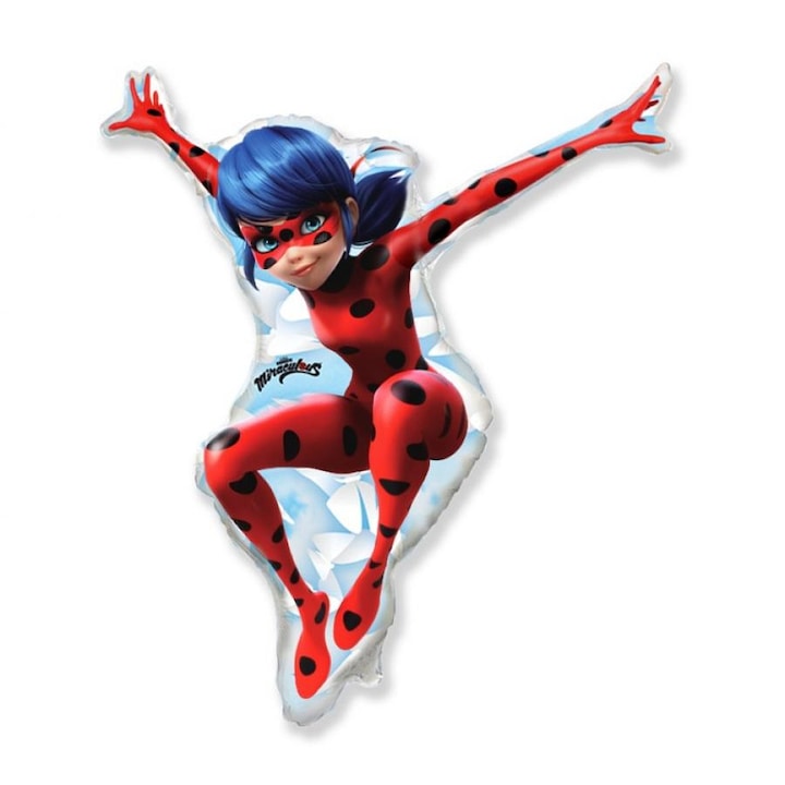 Balon Folie Figurina Ladybug, Miraculous, 60 cm, 901771