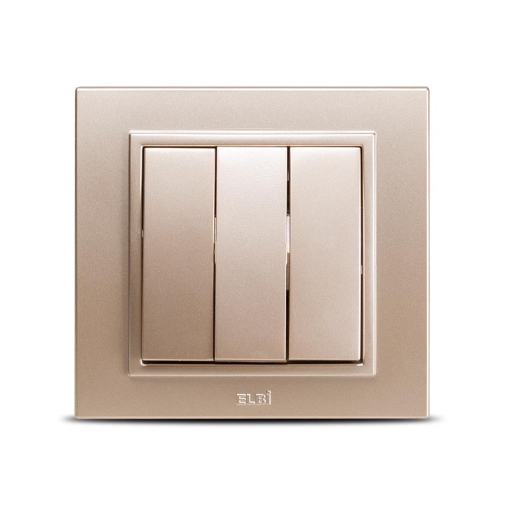 Intrerupator Triplu Elbi Zena ST Titan