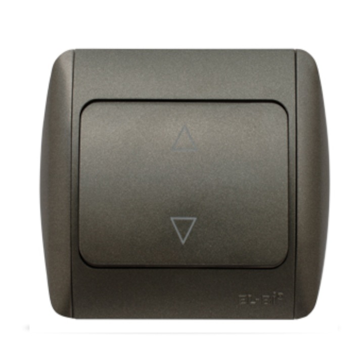 Intrerupator Cap Cruce Elbi Zirve ST Gri Inchis