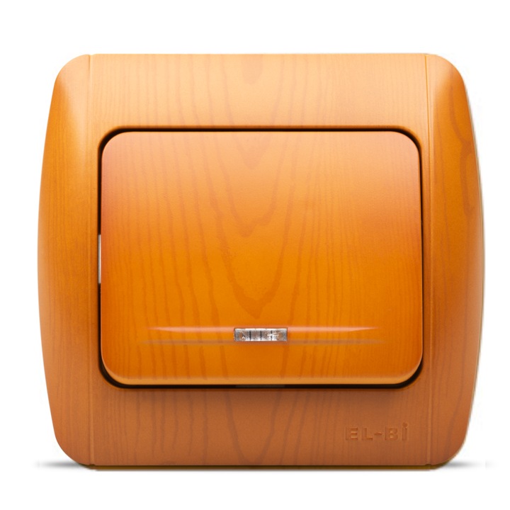 Intrerupator Iluminabil Elbi Zirve ST Stejar