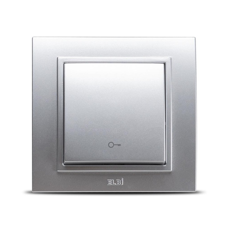 Intrerupator Control Usa Elbi Zena ST Gri Metalizat
