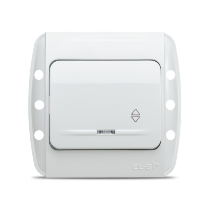 Intrerupator Cap Scara Iluminat Elbi Zirve ST Alb