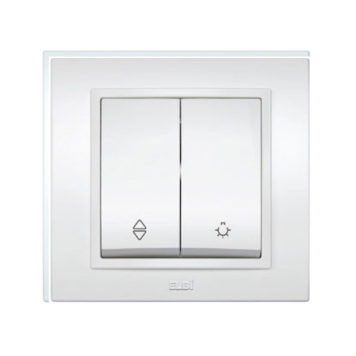 Intrerupator Cap Scara / Revenire Elbi Zena ST Alb