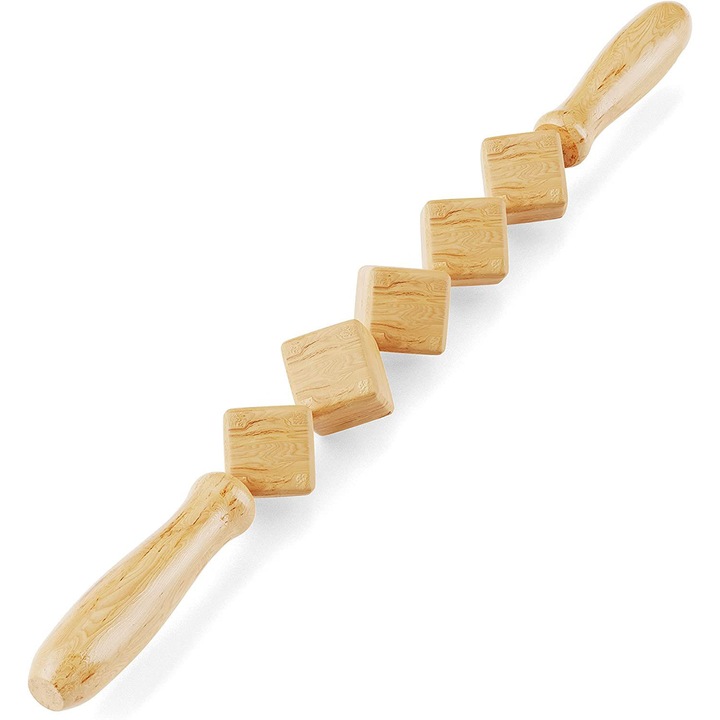 Masszázs eszköz, Roffie, Fa, Barna