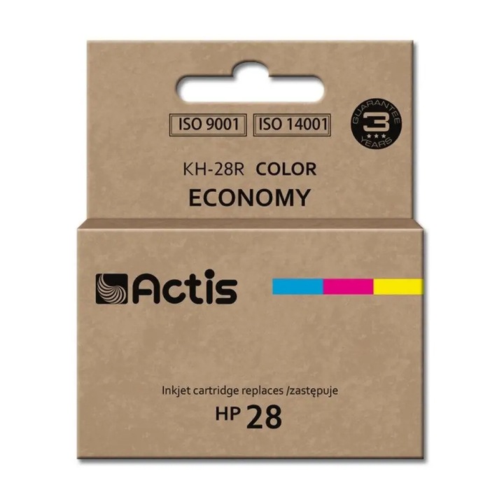 ACTIS KH-28R tintapatron (a HP 28 C8728A helyett) Standard, 21 ml