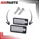 2 db csavar készlet rendszámtábla világításhoz, Audi A3 S3 A4 B6 S4 B6 A4 B7 A5 A6 C6 S6 A8 D3 S8 D3 Q7, 3x10 mm