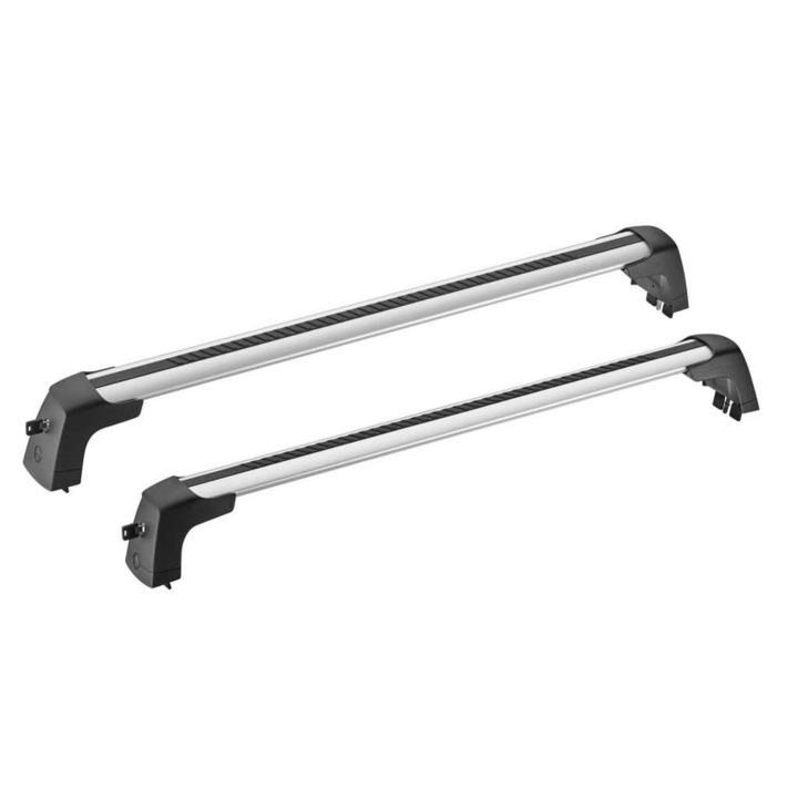 Csomagtartó rudak, Mercedes-Benz, MERCEDES GLE C167-hez, Ezüst/Fekete