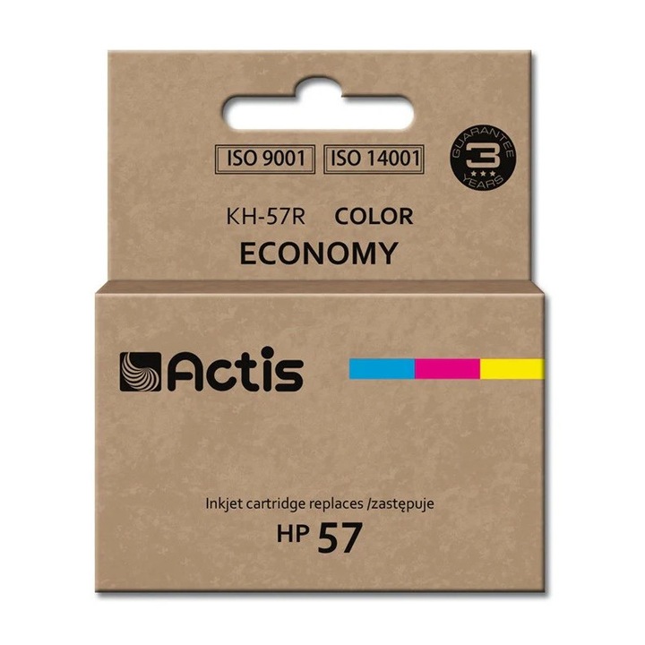Cartus de cerneala ACTIS KH-57R (de inlocuire HP 57 C6657A) Standard, 18 ml, color