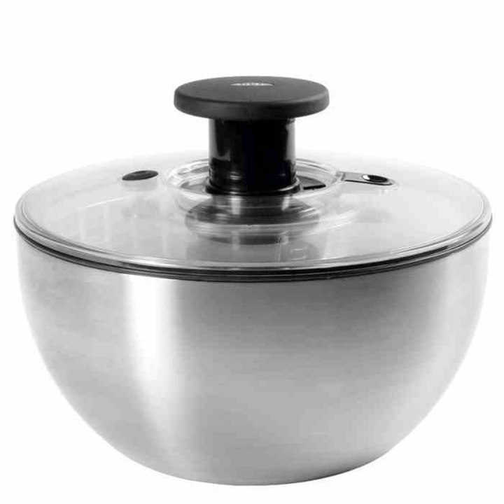 Bol uscare salata STL 2-in-1, Inox, Argintiu