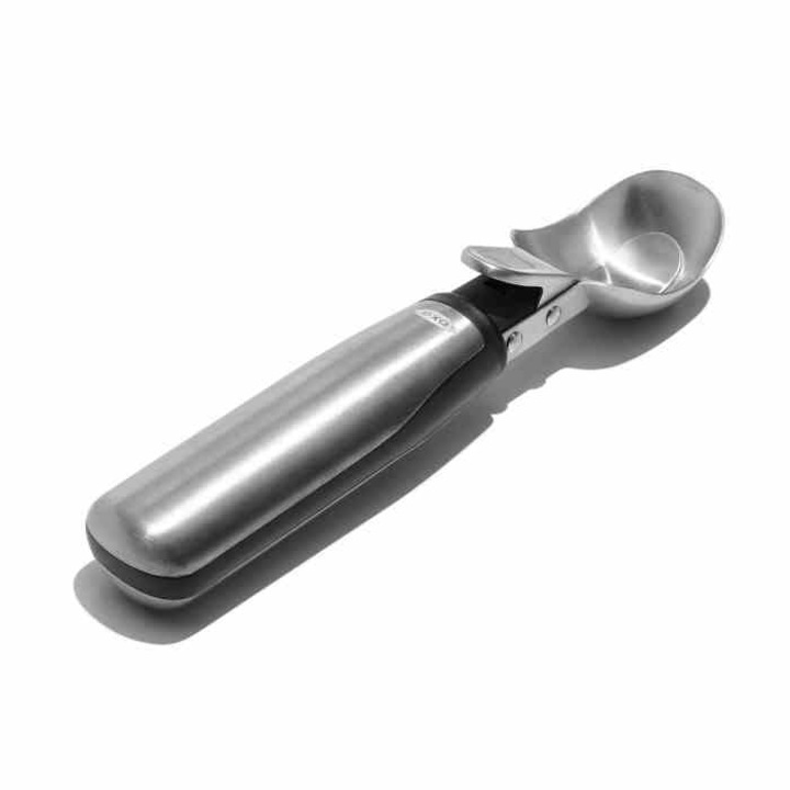 Lingura pentru inghetata, OXO, Inox, Argintiu
