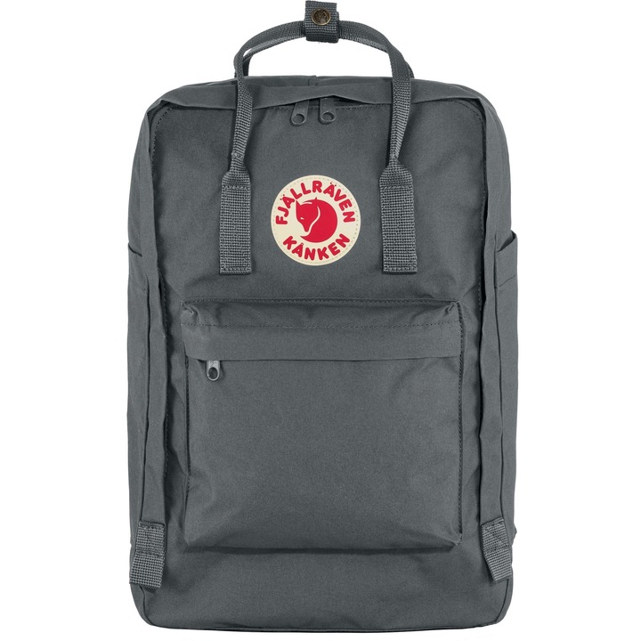 Rucsac pentru laptop, Fjallraven, Poliester, 17", Gri