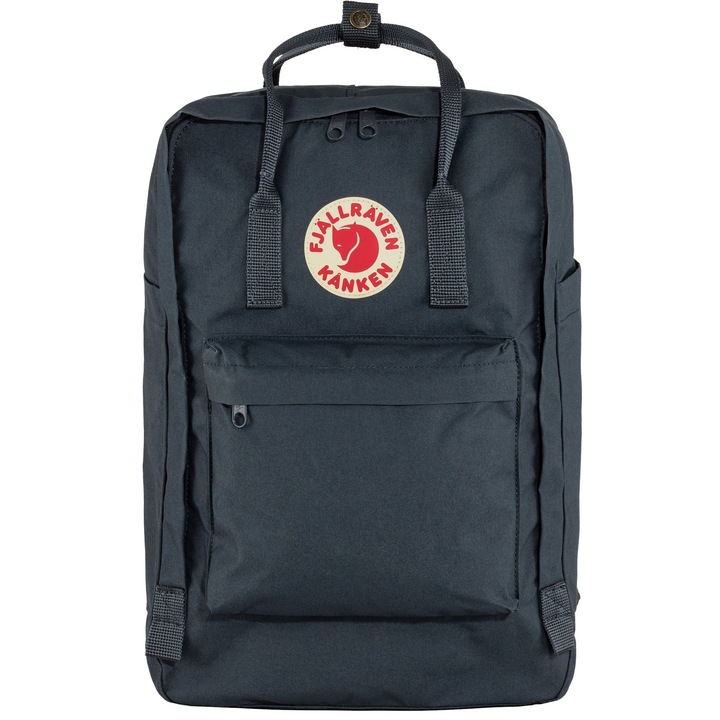 Fjallraven Kanken laptop hátizsák, poliészter, 17", sötétkék