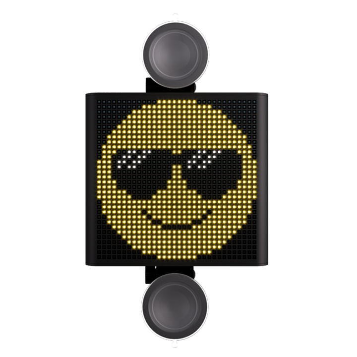 Ecran led emoticon auto 12V