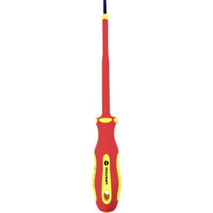VDE, Електроника и фина механика, Работилница Права отвертка TOOLCRAFT SL 3.0 Дължина на острието: 100 mm (TO-5347560)