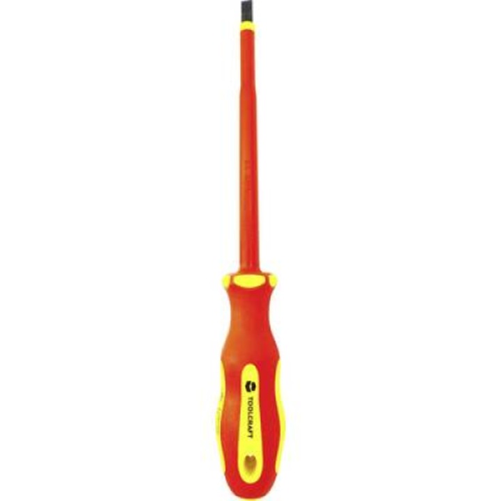 VDE, Електроника и фина механика, Работилница Права отвертка TOOLCRAFT SL 6.5 Дължина на острието: 150 mm (TO-5345691)