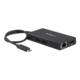 USB 3.2 докинг станция и порт репликатор, Startech, Gen 1 (3.1 Gen 1) тип C, DKT30CHPD, черен