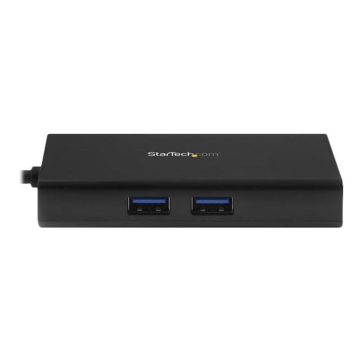 USB 3.2 докинг станция и порт репликатор, Startech, Gen 1 (3.1 Gen 1) тип C, DKT30CHPD, черен
