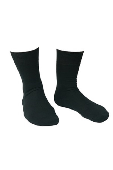 Set 2 perechi sosete, Sentex Sibiu, barbati, lungi, bumbac, negru, 43-46