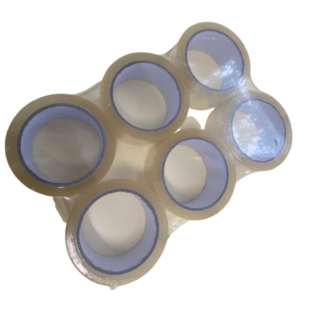 12 rotoli di nastro da imballaggio marrone, 48mm x 66m, nastro adesivo