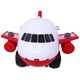 Конструктор Red Firefighter Plane с 4 коли, SALAMANDRA KIDS®