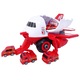 Конструктор Red Firefighter Plane с 4 коли, SALAMANDRA KIDS®
