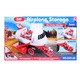 Конструктор Red Firefighter Plane с 4 коли, SALAMANDRA KIDS®