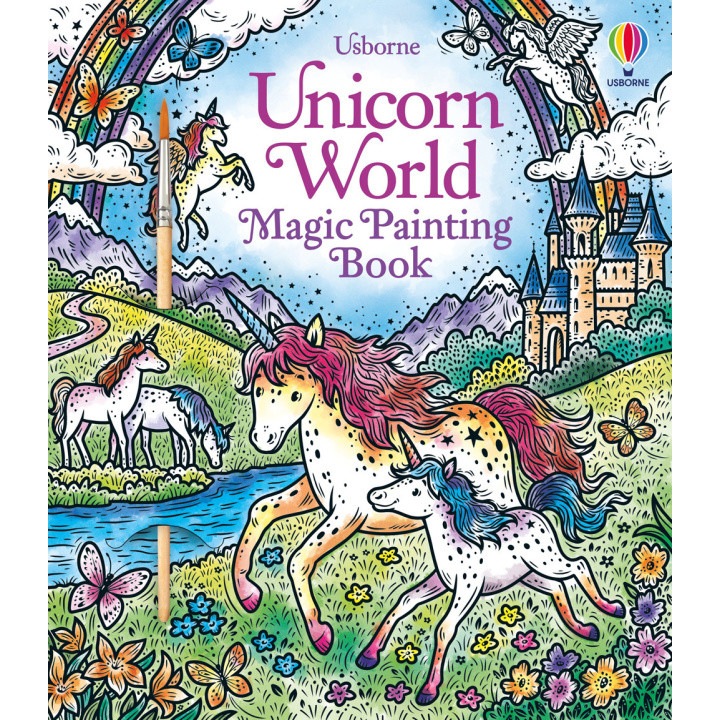 Unicorn World Magic Painting Book - ABIGAIL WHEATLEY