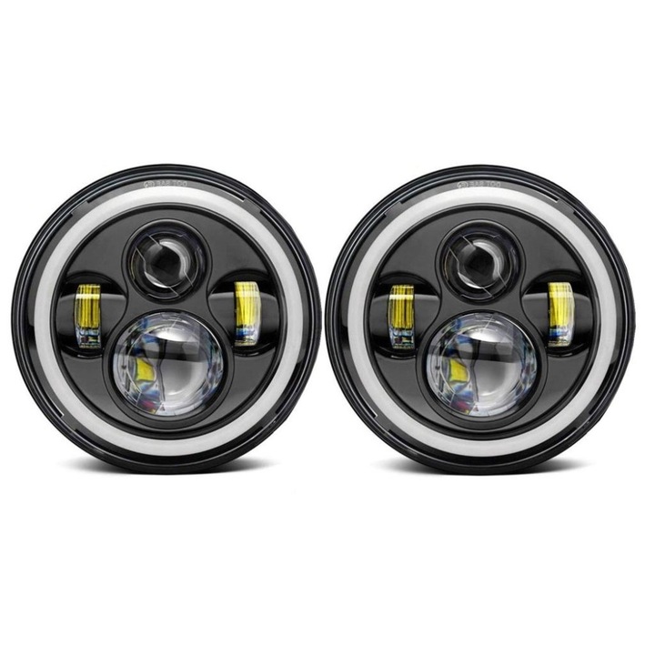 Faruri Jeep, CREE LED 50W, 4500 lumeni, 2 bucati