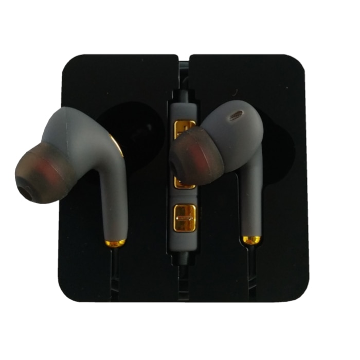Casti cu microfon, SkyDolphin, SR01, Gri