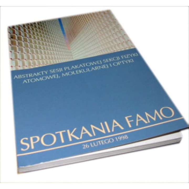 Резюмета на постерната сесия - АТОМНА ФИЗИКА, КНИГИ, 51161619