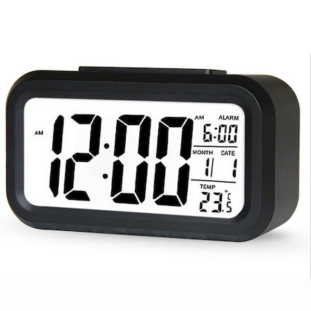 Ceas desteptator, Wepzsxo, LCD, Negru