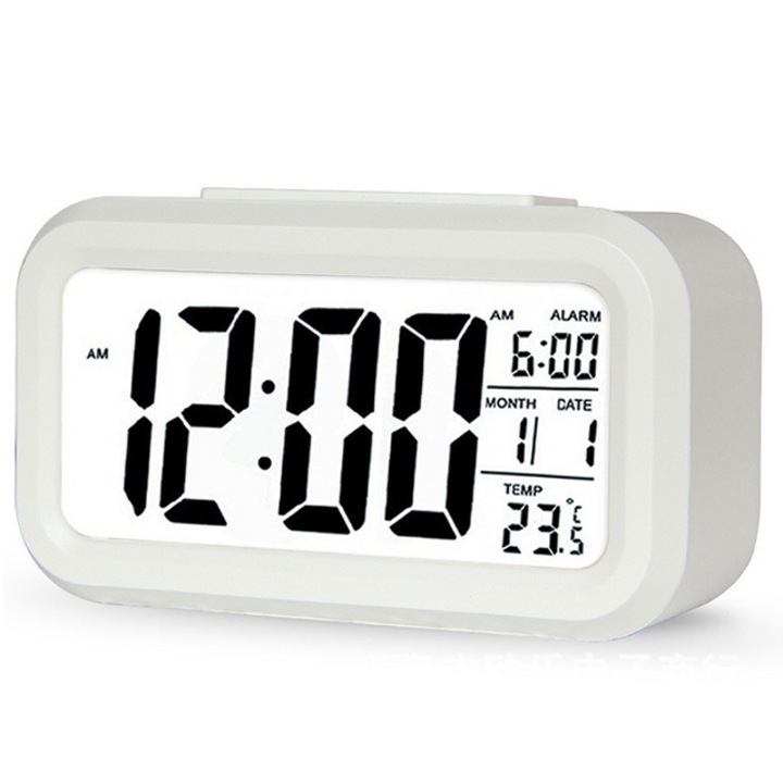 Ceas desteptator, Wepzsxo, LCD, Alb