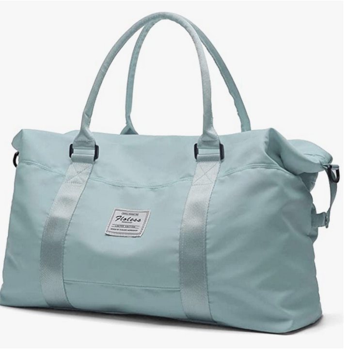 Пътна чанта, Wepzsxo, Найлон, Зелена