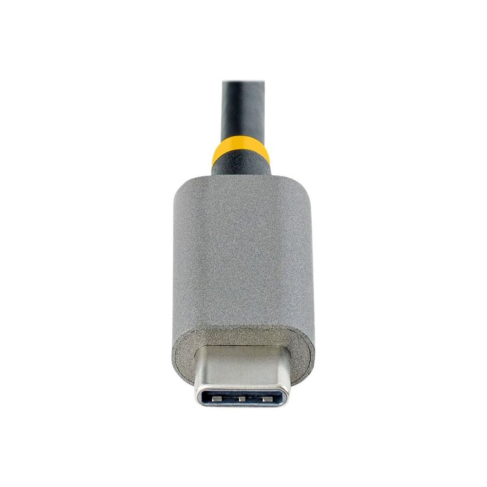 4Port USBC Hub with 100W Power Delivery PassThrough 2x USBA + 2x USBC USB