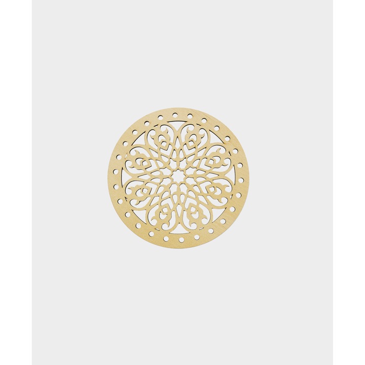 Baza din Lemn pentru Cosuri, 15 cm, culoare lemn natur