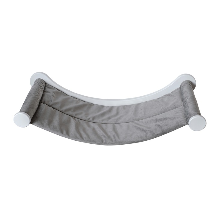 Hamac pentru pisica, punct de relaxare si observare din catifea pentru pisici, 216x700 mm
