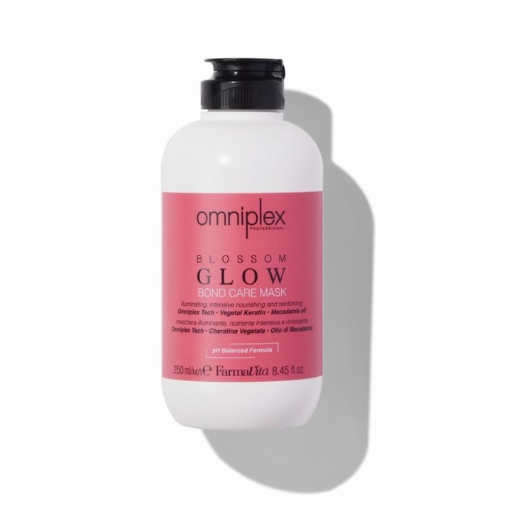 FarmaVita Omniplex Blossom GlowKezelő maszk minden hajtípusra, 250 ml