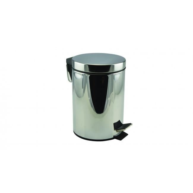 Cos de gunoi cu pedala, inox, 12 L, Perfect Home