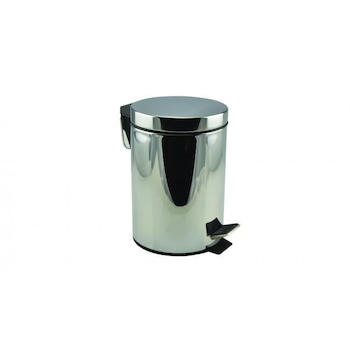 Cos de gunoi cu pedala, inox, 5 L, Perfect Home Cos de gunoi cu pedala, inox, 5 L, Perfect Home