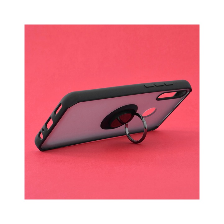 Капак Съвместим с Huawei P40 lite E / Y7p Techsuit Glinth Black