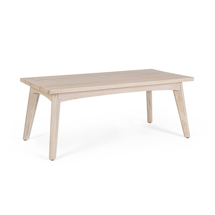 Маса от естествено мангово дърво Sahana 115x55x45 см