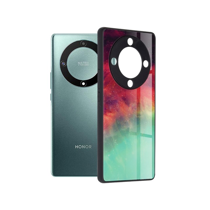 Калъф Techsuit Glaze Fiery Ocean, Съвместим с Honor Magic5 Lite