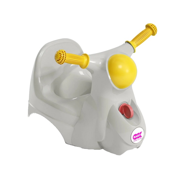 Детско гърне Скутер OKBaby сив