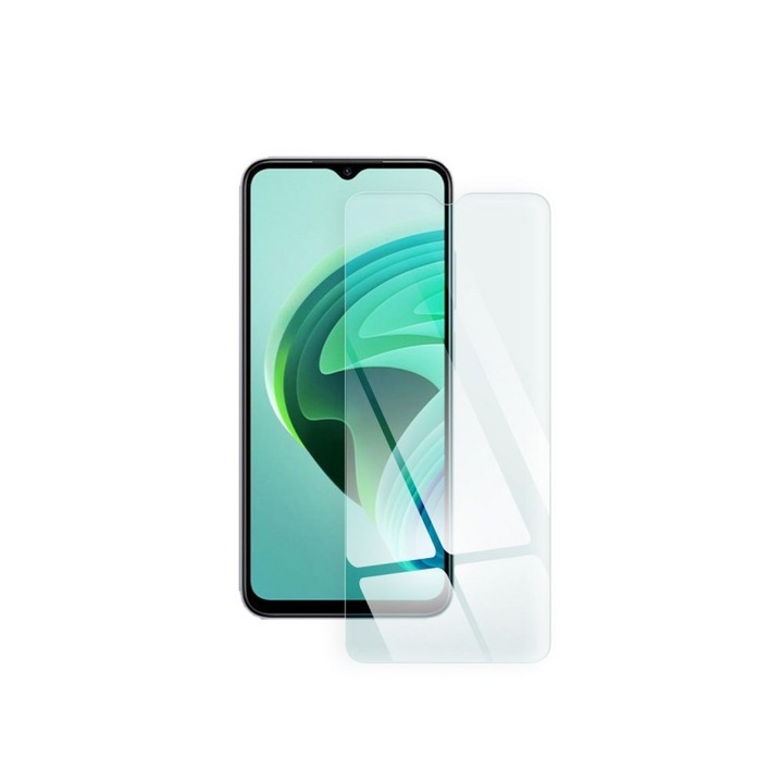 Folie Sticla Securizata Bluestar Dreapta Compatibila Cu Xiaomi Redmi Note 12 Pro+ Plus, Duritate 9h, Transparenta