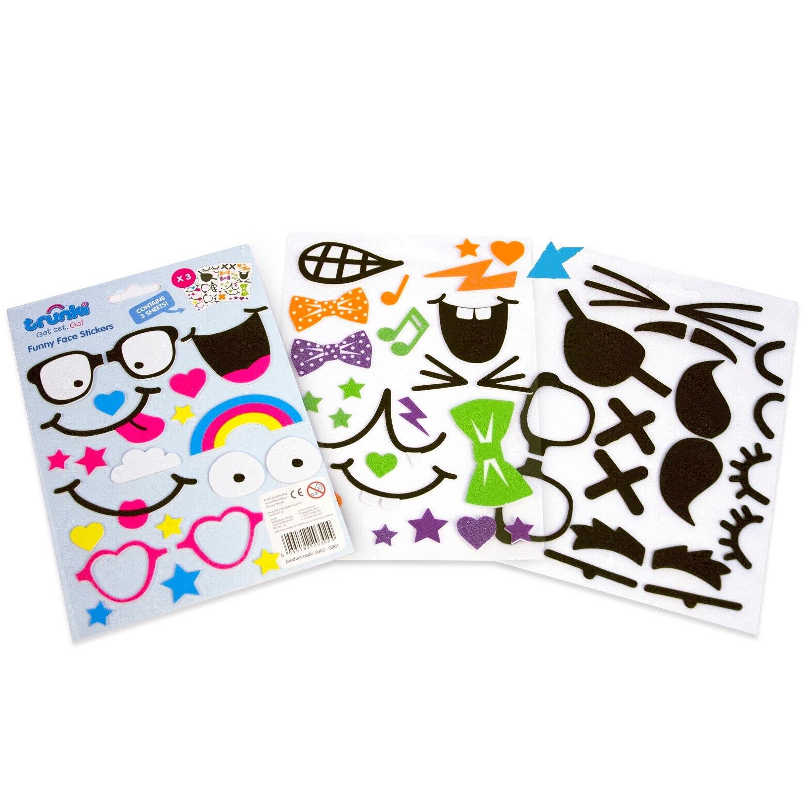 Trunki - Set Sticker-e, 3 coli