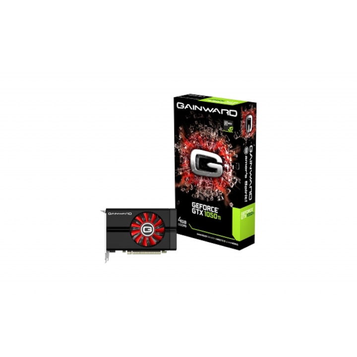 Gainward GeForce® GTX 1050 Ti videokártya, 4GB GDDR5, 128-bit