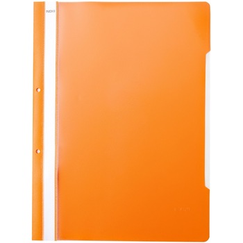 Dosar plastic original Noki cu sina si 2 perforatii, portocaliu -orange , 25 buc/set Dosar plastic original Noki cu sina si 2 perforatii, portocaliu -orange , 25 buc/set