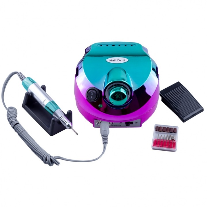 Freza Electrica Unghii Profesionala 45.000RPM Chameleon, 65W