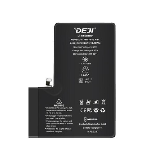 Apple prémium cellás DEJI akkumulátor (4352mAh, Li-ion, iPhone 13 Pro ...