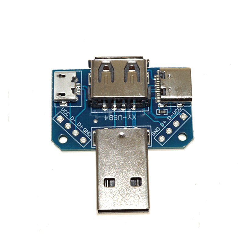 Modul adaptor Micro USB, USB A soclu, USB A mufa, USB C OKY3447-9 - eMAG.ro